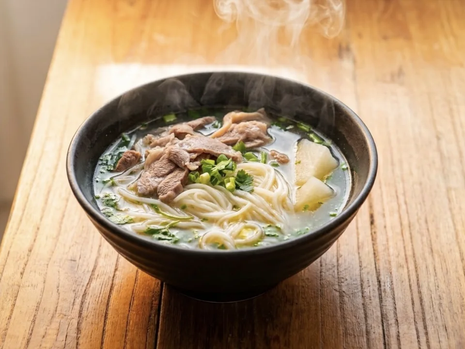 羊肉鱼面